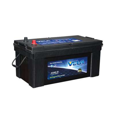 VELA POWER Manufacturer Wholesale  12V220AH AMP CCA 1300 245H52 NX400-20MF MFNX400-20MF  starting sealed lead acid battery