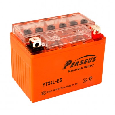 motorcycle gel battery 12v 4ah motorcycle battery YTX4L-BS