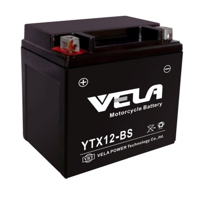 Maintenance Free battery 12v12ah YTX12-BS MF motorcyle battery with best price