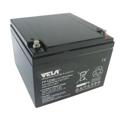 Rechargeable battery ups battery 12v 26ah AGM battery