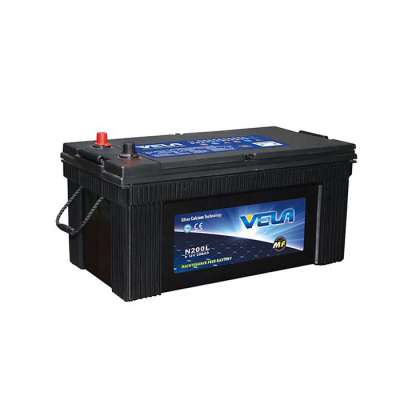 battery 200ah 12v Truck Battery 12V 200ah battery JIS car use