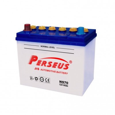 PERSEUS NS70/NS70L/65D26R/65D26L automotive battery 65 amp hour battery-12V65AH-NS70, Japan standard 12V65AH automobile battery