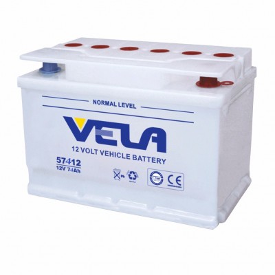 dry charged lead acid battery DIN75 12V 75Ah car battery